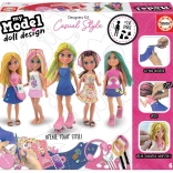 Set creativo EDUCA My Model Doll Design: stile casual