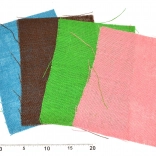 Decorazioni in tessuto A4 – set da 10 pezzi