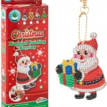 Pendente di pittura diamante Babbo Natale
