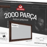 Cornice per puzzle 96x68 cm marrone