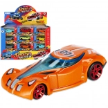 Macchinina da corsa in metallo 8 cm