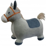 Asinello saltellante per bambini con custodia e pompetta