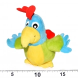 Pappagallo di peluche Wiktor 12 cm