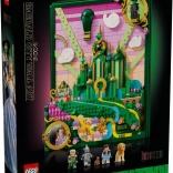 LEGO Wicked Quadro Emerald City – set da parete per adulti