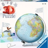 Ravensburger puzzle 3D Mondo – globo per bambini 180 pezzi