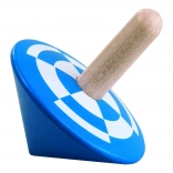 DETOA trottola in legno – blu