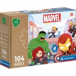 Puzzle CLEMENTONI Play for Future Marvel Avengers 104 pezzi