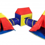 set da gioco per bambini 5 in 1 con tende e tunnel IPLAY