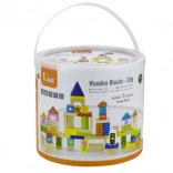 Blocchi di legno - Città 75 pezzi