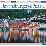 Puzzle Ravensburger Bergen Norvegia 1000 pezzi
