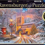 Ravensburger puzzle luminoso Natura morta di Natale 500 pezzi