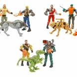 The Corps soldati con armi e animale