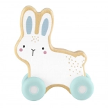 Coniglietto in legno su ruote FISHER-PRICE