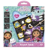 Immagini da grattare La Casa delle Bambole di Gabby 6 pz