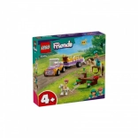 LEGO FRIENDS rimorchio per cavallo e pony – set di costruzione 4+