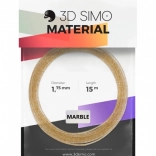 filamento marble pro per penne 3D e stampa 3D – oro, 1,75 mm, 15 m