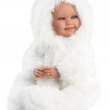 Bambola realistica Llorens NEW BORN con suoni e corpo morbido 45 cm