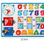 Tabella manipolativa in legno per l’apprendimento della matematica