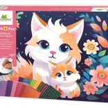 XL mosaico Stick & Fun – dolci animaletti