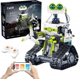Set di costruzione CaDA I.BOT Code Robot RC con LED, programmazione e controllo duale, 434 pezzi