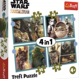 Puzzle 4in1 STAR WARS: THE MANDALORIAN
