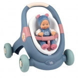 Girello 3 in 1 con bambola Little Smoby