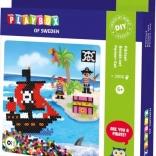 Playbox Set di Perline da Stirare Pirati 2000 Pezzi