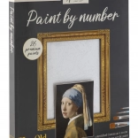 Kit dipingere con i numeri – La ragazza con l’orecchino di perla 40 × 50 cm