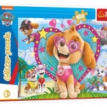 Puzzle Pattuglia Canina Skye Glitter Trefl 100 pezzi