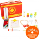 small foot set di soccorso in valigetta – set medico in legno per bambini