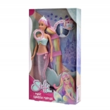 Bambola Steffi Sirena con Pinna Magica e Luminosa