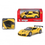 Modello in metallo Bburago 1:24 Ferrari 488 Challenge giallo