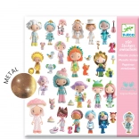 Adesivi Metallici DJECO Tinyly