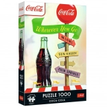 Puzzle 1000 Premium Plus – COCA-COLA Dove punti