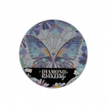 Pittura a diamante Mandala con farfalla