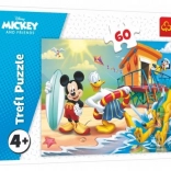 Puzzle da 60 pezzi – MICKEY MOUSE: Una giornata interessante per Topolino e i suoi amici