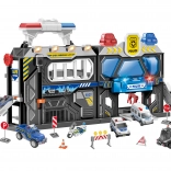 stazione di polizia portatile con effetti luminosi e sonori