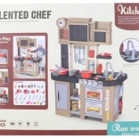 Cucina giocattolo con acqua ed effetti luminosi 84 cm