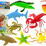 Set di figurine di animali marini 9 pz.