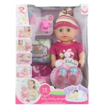 Bambolotto 30 cm con suoni e accessori