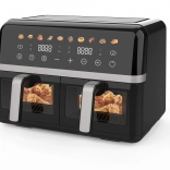 friggitrice ad aria 10 l 2800 W con doppia camera MalTec