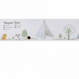 Tenda teepee per bambini POLARB per giocare in casa e in giardino