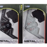 Aereo in metallo a batteria con retrocarica