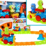 Set di treni giocattolo colorato Dudu Train per bambini
