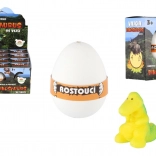 Uovo di dinosauro che si schiude 6 cm – sorpresa in acqua