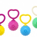 Sonaglio retrò in plastica con pallina (0m+)