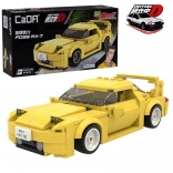 Set di costruzione CaDA auto da corsa MAZDA RX-7 FD – gialla, 278 pezzi