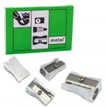 Temperino in metallo per matite sottili e pastelli