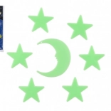 Decorazioni luminose da parete Stelle e Luna