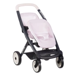 Passeggino sportivo per bambole gemelle Maxi Cosi rosa chiaro